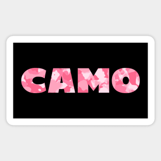 Rosy Camouflage Sticker